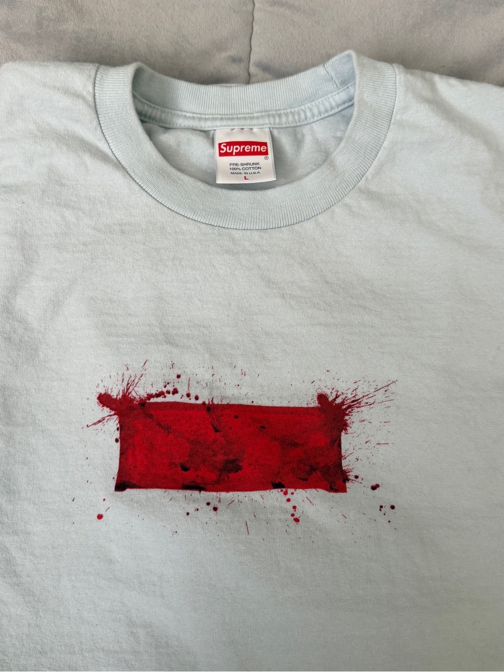 Mens Supreme box logo T-Shirt